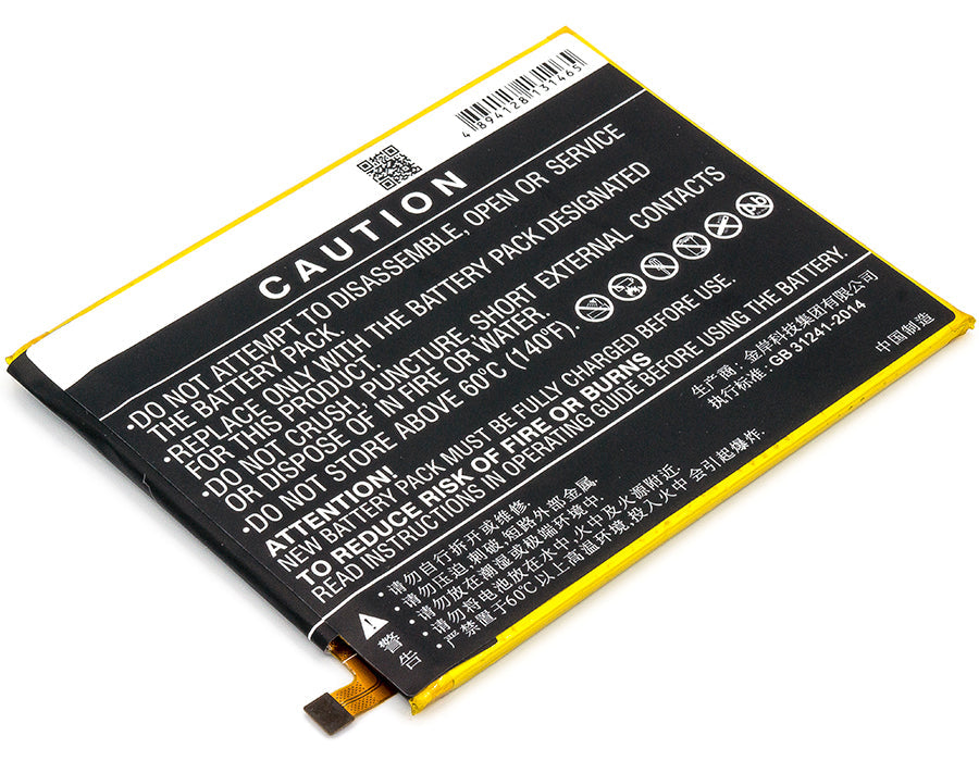 Replacement Battery for ZTE Blade Z Max – Mobile, SmartPhone – 4050mAh / 15.59Wh / 3.85V