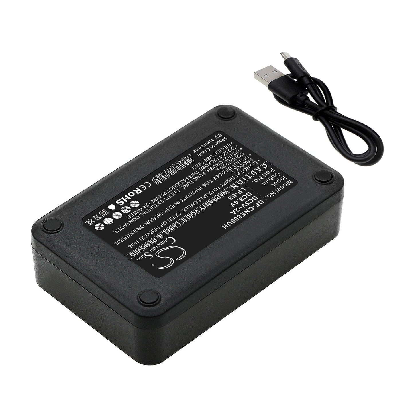 Replacement Battery for Canon EF-S – Camera Charger – / V
