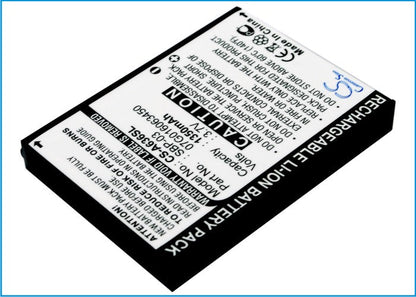 Replacement Battery for Asus  Mypal A630 – GPS, Navigator – 1350mAh / 5.00Wh / 3.7V