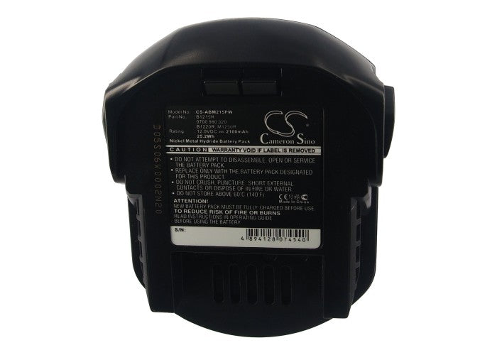 Replacement Battery for AEG  B1214G – Power Tools – 2100mAh/25.2Wh / 12.0V