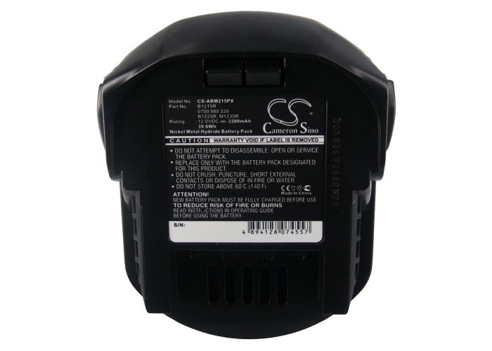 Replacement Battery for AEG  B1214G – Power Tools – 3300mAh/39.6Wh / 12.0V