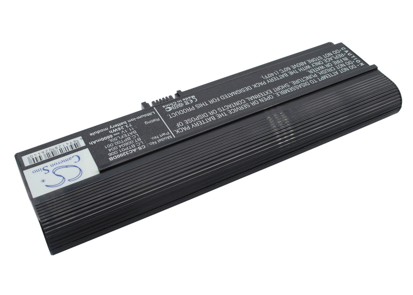 Replacement Battery for Acer  Acer TravelMate 3000 – Notebook, Laptop – 6600mAh / 11.1V