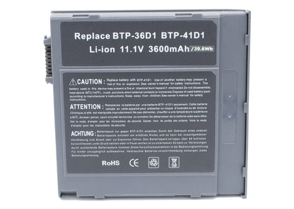 Replacement Battery for Acer  TravelMate 350 – Notebook, Laptop – 3600mAh / 11.1V