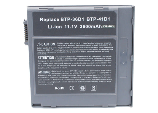 Replacement Battery for Acer  TravelMate 350 – Notebook, Laptop – 3600mAh / 11.1V
