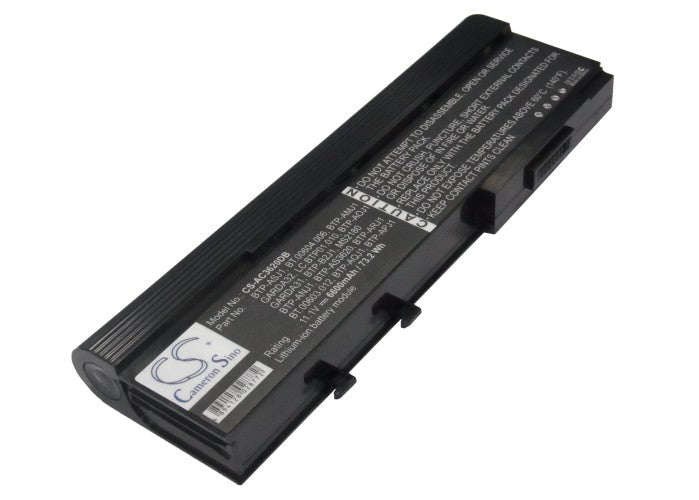 Replacement Battery for Acer  Aspire 2420 – Notebook, Laptop – 6600mAh/73.26Wh / 11.1V