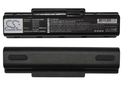 Replacement Battery for eMachines  D525 – Notebook, Laptop – 8800mAh / 11.1V