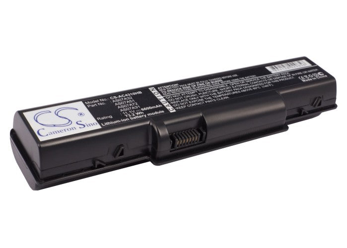 Replacement Battery for eMachines  D525 – Notebook, Laptop – 6600mAh/73.26Wh / 11.1V