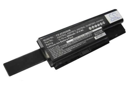 Replacement Battery for Acer  Aspire – Notebook, Laptop – 8800mAh / 11.1V