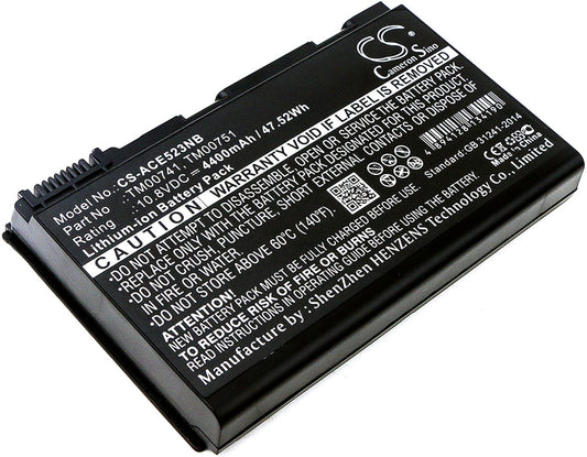 Replacement Battery for Acer  Extensa 5120 – Notebook, Laptop – 4400mAh / 47.52Wh / 10.8V