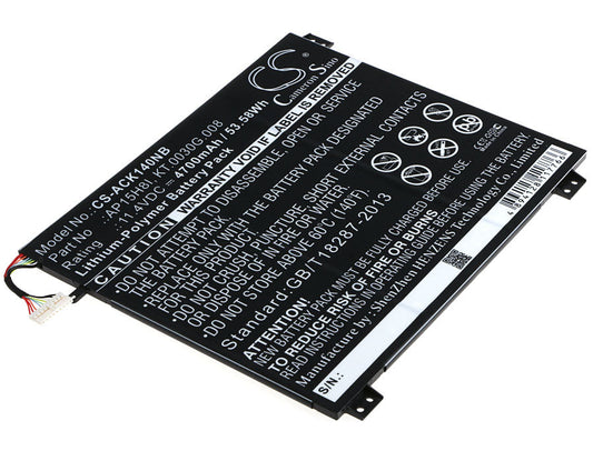 Replacement Battery for Acer  AO1-431-C139 – Notebook, Laptop – 4700mAh / 53.58Wh / 11.4V
