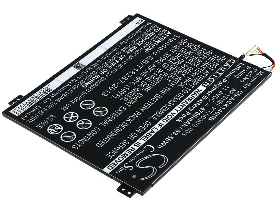 Replacement Battery for Acer  AO1-431-C139 – Notebook, Laptop – 4700mAh / 53.58Wh / 11.4V