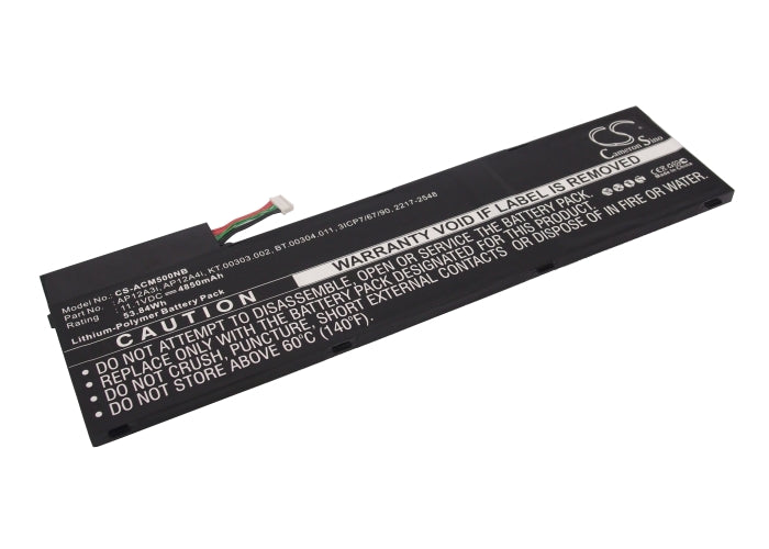 Replacement Battery for Acer  Aspire M3 – Notebook, Laptop – 4850mAh / 53.84Wh / 11.1V