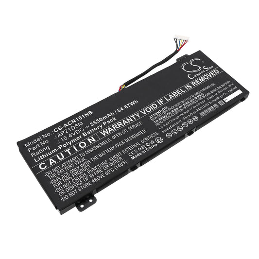 Replacement Battery for Acer  AN515-47 – Notebook, Laptop – 3550mAh / 54.67Wh / 15.4V