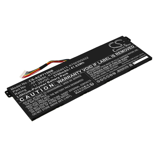 Replacement Battery for Acer  Aspire 3 A314-22-A1YY – Notebook, Laptop – 3700mAh / 41.63Wh / 11.25V