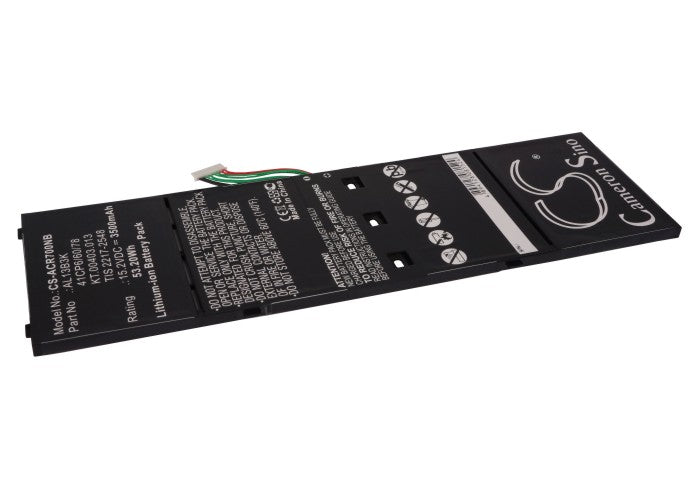 Replacement Battery for Gateway  NE511 – Notebook, Laptop – 3500mAh / 53.20Wh / 15.2V