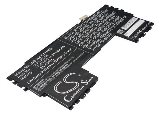 Replacement Battery for Acer  Aspire Aspire S7 11" – Notebook, Laptop – 3790mAh / 28.05Wh / 7.4V