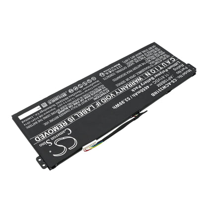 Replacement Battery for Acer  Aspire Vero AV15-52 – Notebook, Laptop – 4650mAh / 53.99Wh / 11.61V