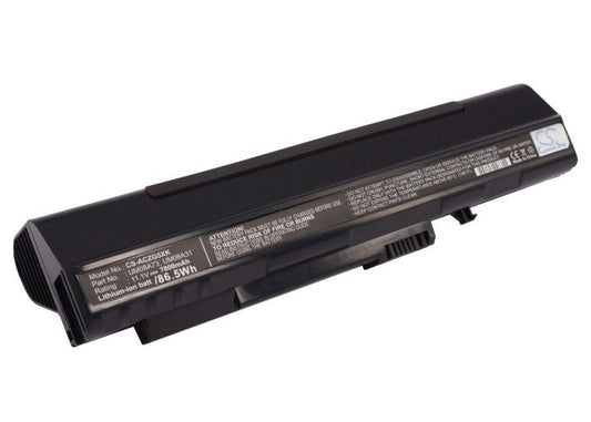 Replacement Battery for Acer  Aspire One – Notebook, Laptop – 7800mAh / 11.1V