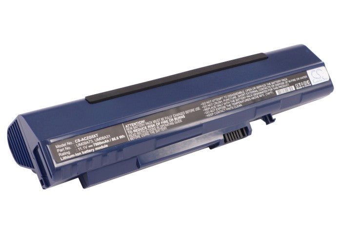 Replacement Battery for Gateway  LT1000 – Notebook, Laptop – 7800mAh / 11.1V