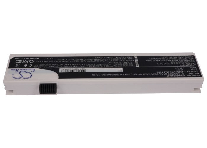 Replacement Battery for ECS  G10L – Notebook, Laptop – 4400mAh / 11.1V