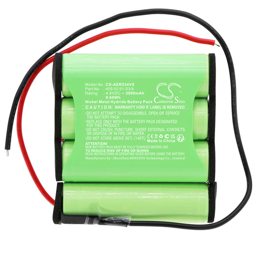 Replacement Battery for Electrolux  ErgoRapido, Rapido Vacuum – 2000mAh / 9.6Wh