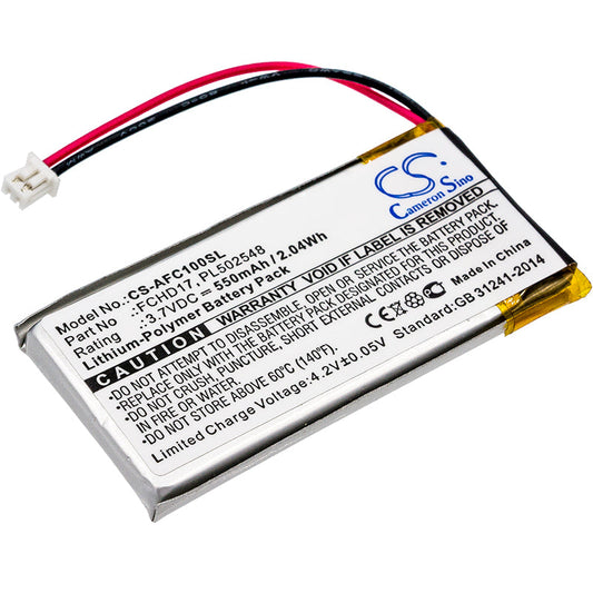 Replacement Battery for ACME  CarC – Camera – 550mAh / 2.04Wh / 3.7V