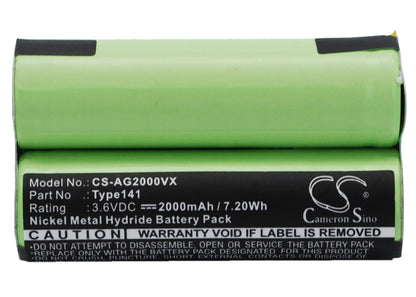 Replacement Battery for AEG FM 36, Junior 2.0 – 2000mAh / 7.20Wh