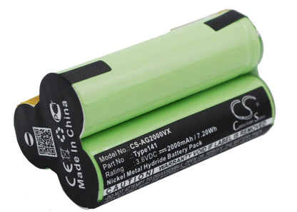 Replacement Battery for AEG  FM 36 – Vacuum – 2000mAh / 7.20Wh / 3.6V