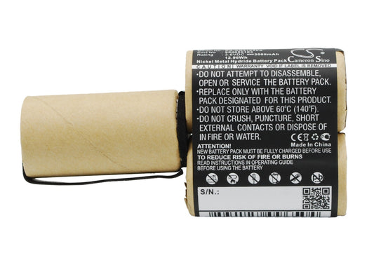 Replacement Battery for AEG  Electrolux FM – Vacuum – 3600mAh / 12.96Wh / 3.6V