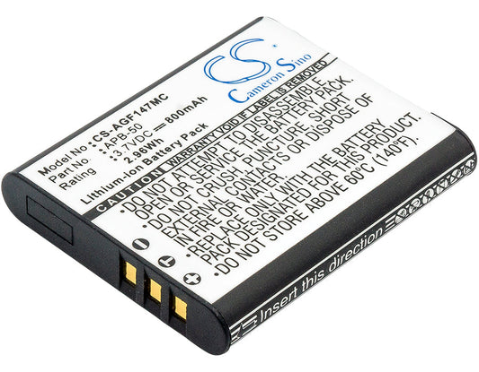 Replacement Battery for Agfa  Optima 147 – Camera – 800mAh/2.96Wh / 3.7V