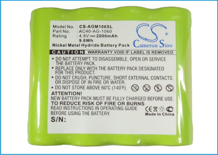 Replacement Battery for Astro  Gaming Mixamp – Game Console – 2000mAh / 4.8V