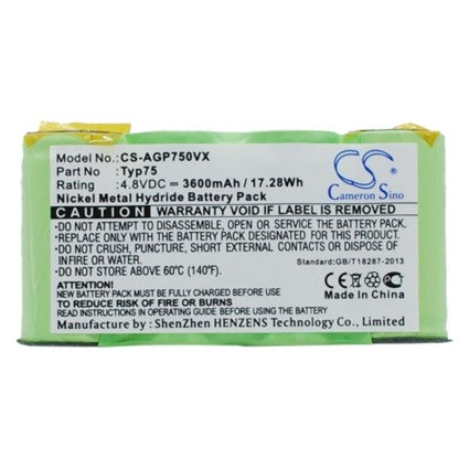 Replacement Battery for AEG AG64x, Liliput vacuum cleaner – 3600mAh / 17.28Wh