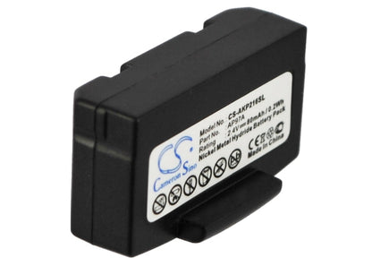Replacement Battery for Williams Sound  WIR RX-18 Infrared Receiver – Wireless Headset – 80mAh / 0.19Wh / 2.4V