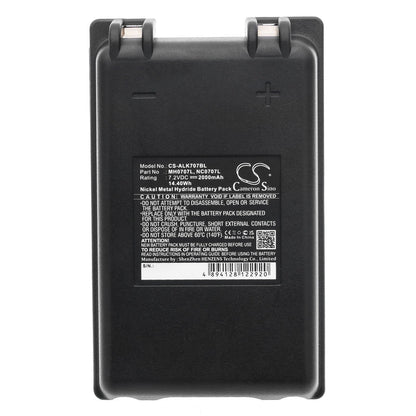 Replacement Battery for Autec  CB71.F – Crane Remote Control – 2000mAh / 14.40Wh / 7.2V