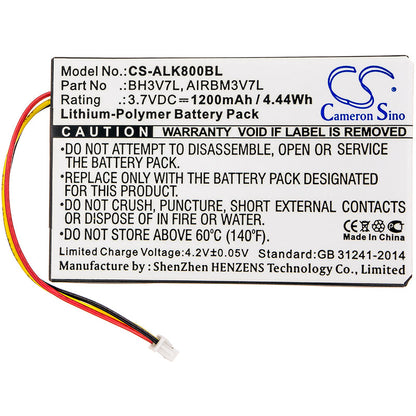 Replacement Battery for Autec  Air A4 – Crane Remote Control – 1200mAh / 4.44Wh / 3.7V
