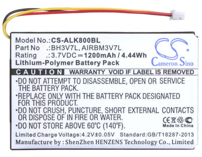 Replacement Battery for Autec  Air A4 – Crane Remote Control – 1200mAh / 4.44Wh / 3.7V