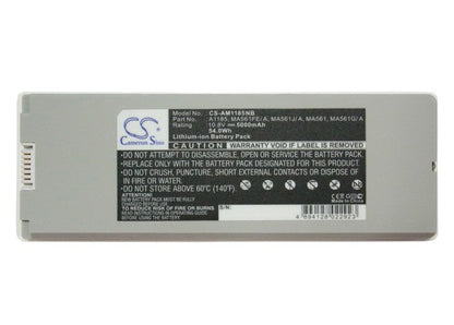 Replacement Battery for Apple  MacBook 13" MA254 – Notebook, Laptop – 5000mAh / 10.8V
