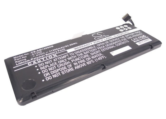 Replacement Battery for Apple  MacBook Pro 17" A1297 2009 Ver – Notebook, Laptop – 11200mAh / 82.88Wh / 7.4V