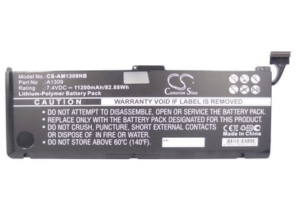 Replacement Battery for Apple  MacBook Pro 17" A1297 2009 Ver – Notebook, Laptop – 11200mAh / 82.88Wh / 7.4V