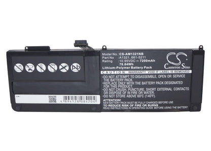 Replacement Battery for Apple  A1286 – Notebook, Laptop – 7200mAh / 78.84Wh / 10.95V