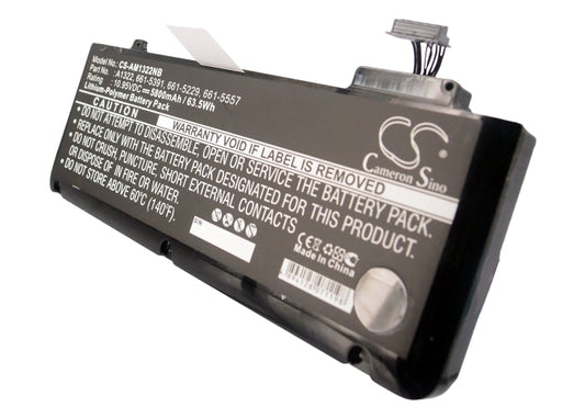 Replacement Battery for Apple  MacBook Pro 13 – Notebook, Laptop – 5800mAh / 63.51Wh / 10.95V