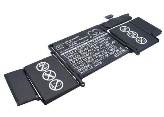 Replacement Battery for Apple  A1502 – Notebook, Laptop – 6500mAh / 74.3Wh / 11.43V
