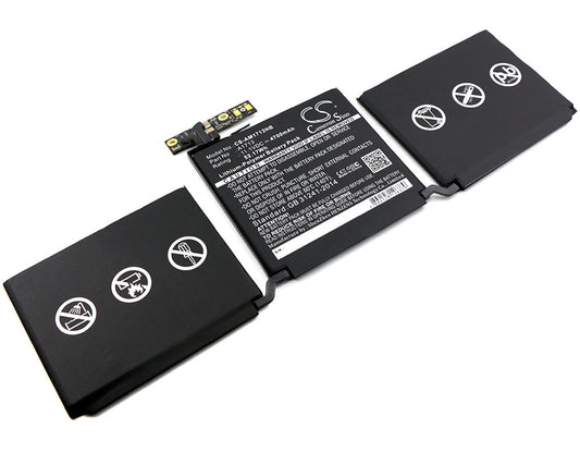Replacement Battery for Apple  A1708 – Notebook, Laptop – 4700mAh / 52.17Wh / 11.1V