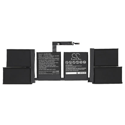 Replacement Battery for Apple  A1708 – Notebook, Laptop – 8700mAh / 98.83Wh / 11.36V
