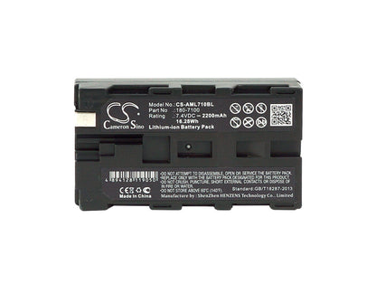 Replacement Battery for AML  5900 – Barcode Scanner – 2200mAh / 16.28Wh / 7.4V