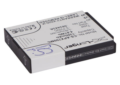Replacement Battery for Actionpro  ISAW A1 – Camera – 1300mAh / 4.81Wh / 3.7V