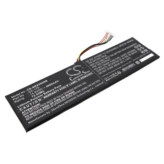Replacement Battery for Gigabyte  Aorus X3 – Notebook, Laptop – 4900mAh / 72.52Wh / 14.8V