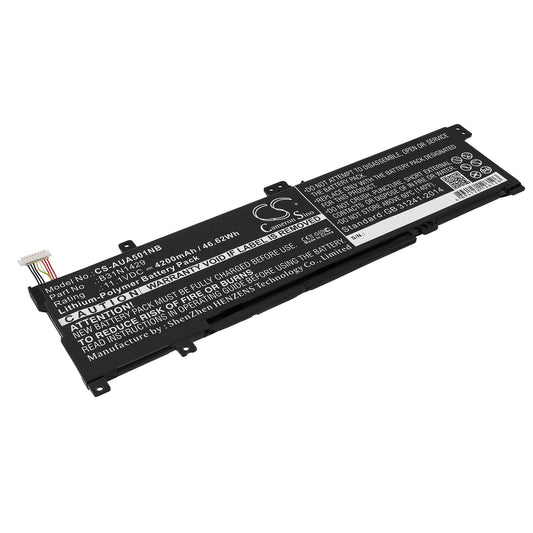Replacement Battery for Asus  A501C1-Z1-C10 – Notebook, Laptop – 4200mAh / 46.62Wh / 11.1V