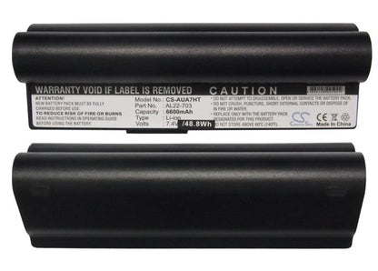Replacement Battery for Asus  Eee PC 701SD – Notebook, Laptop – 6600mAh / 7.4V