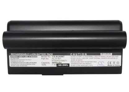 Replacement Battery for Asus  Eee PC 1000 – Notebook, Laptop – 6600mAh / 7.4V